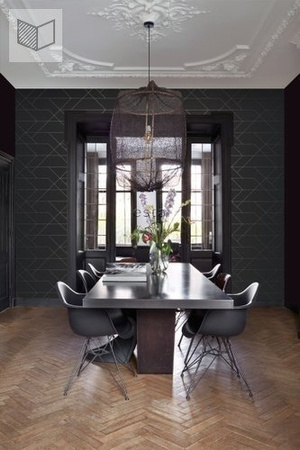 Tapeta Esta Home Black&White with a splash of gold - 139144