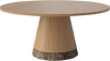 Stolik kawowy Bolia Piro Coffee Table Ø90cm dąb fornir / marmur