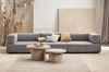 Stolik kawowy Bolia Plateau Coffee Table - Ø61cm - czarny dąb 