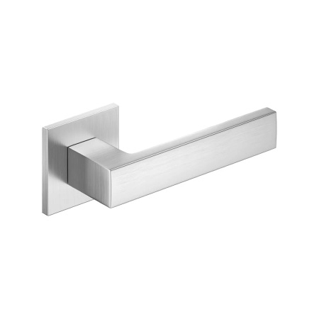 Klamka Corona Focus - Na szyldzie kwadratowym slim, Q SL chrom matowy