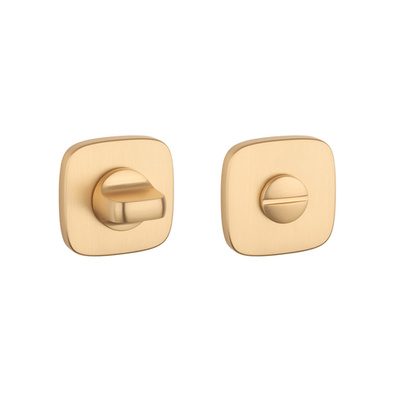 Rozeta APRILE QR SLIM 7MM KG - złoty matowy WC 4X4