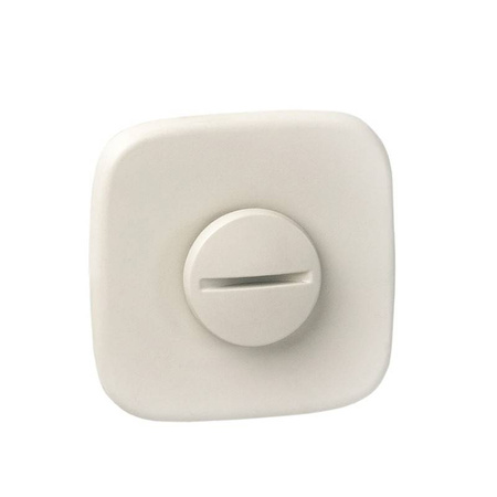 Rozeta VDS - kwadratowa zaoblona ivory R82 WC