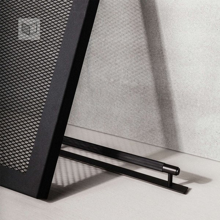 Uchwyt meblowy Buster+Punch Pull Bar Plate Cross - czarny L-36cm