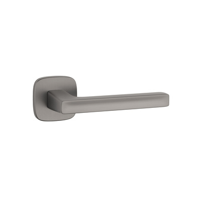 Klamka APRILE PEA ROZETA QR SLIM 7MM GYM - grafit