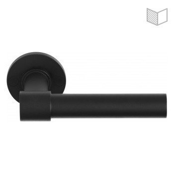 Klamka Formani One PBL20XL/50 czarny satyna PVD