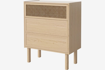 Komoda Bolia Cana Dresser H91,5 cm - dąb bielony
