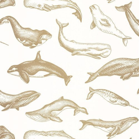 Tapeta Caselio Sea You Soon - Whale Done 102790266