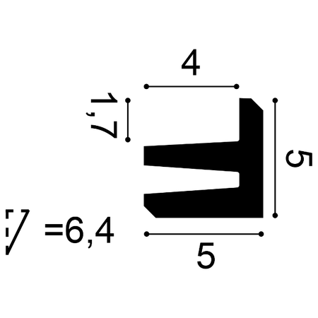 Listwa gzymsowa oświetleniowa Orac Decor C380