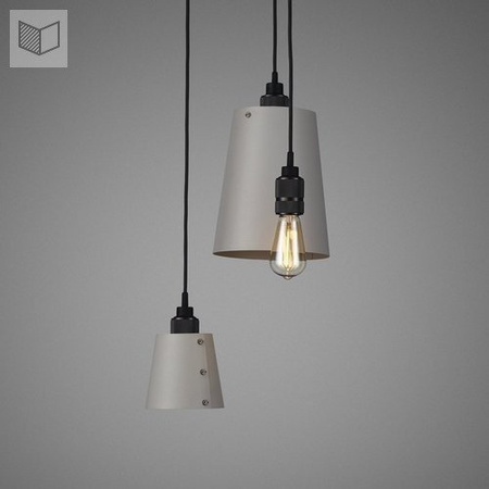 Lampa wisząca Buster + Punch Hooked 3.0 Mix szara/brązowa