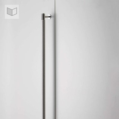 Uchwyt meblowy Buster+Punch Closet Bar cross - srebrny