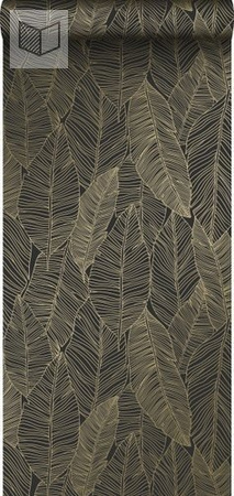 Tapeta Esta Home Black&White with a splash of gold - 139126