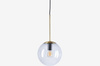 Lampa wisząca Bolia Orb 20cm - mosiądz