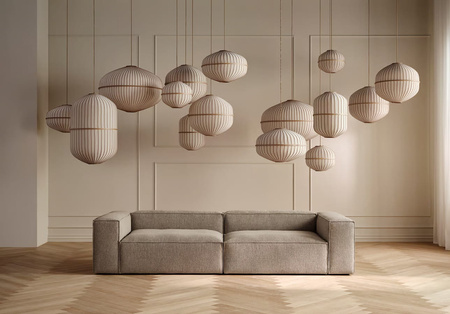Lampa wisząca Bolia Lucén Pendant - cylinder Ø28 x H37,5 cm, oiled oak