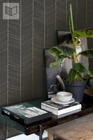 Tapeta Esta Home Black&White with a splash of gold - 139136