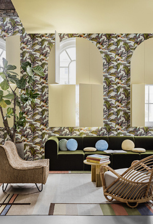 Tapeta Cole&Son Ardmore - Jabula - Hoopoe Leaves 119/1001