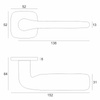 Klamka VDS Flat antracyt