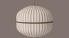 Lampa wisząca Bolia Lucén Pendant - Octagon Ø62 x H55 cm, dark oiled oak