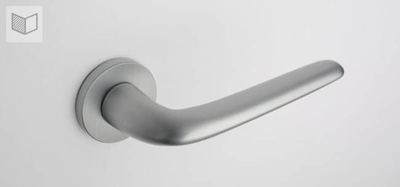 Klamka Aprile Azalia Slim 7mm - chrom satyna