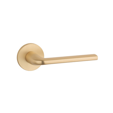 Klamka Aprile Oleandro Slim 7mm - złoty mat
