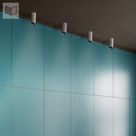 Reflektor Buster + Punch Exhaust linear szary/złoty