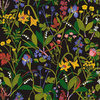 Tapeta Boras Tapeter Scandinavian Designers III - Ros och Lilja 1964