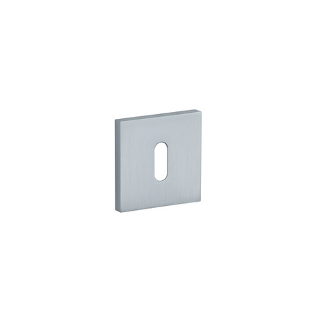 Rozeta APRILE Q SLIM 7MM SC - chrom satynowy OB