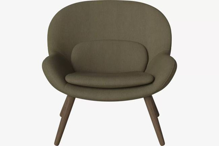 Fotel Bolia Philippa armchair Linea - green