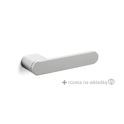 Klamka Olivari Radial chrom + rozeta na wkładkę