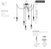 Lampa wisząca Buster + Punch Hooked 6.0 srebrna