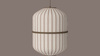 Lampa wisząca Bolia Lucén Pendant - cylinder Ø40 x H54 cm, dark oiled oak
