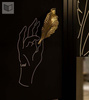 Uchwyt Pap Deco Leaf M - prawy
