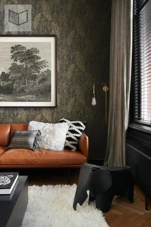Tapeta Esta Home Black&White with a splash of gold - 139126
