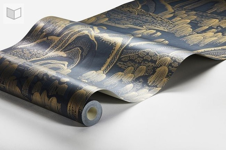 Tapeta Boras Tapeter Eastern Simplicity - Indigo Garden 3132