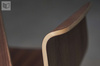 Krzesło Bolia Palm veneer lounge chair - dąb czarny