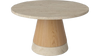 Stolik kawowy Bolia Piro Coffee Table Ø60cm dąb / trawertyn