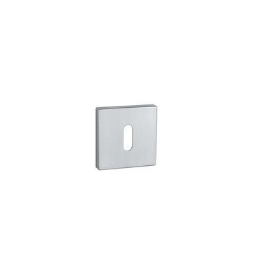 Rozeta APRILE Q SUPER SLIM 5MM SC - chrom satynowy OB