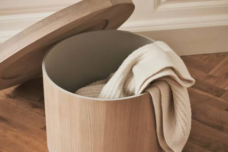 Stolik kawowy Bolia Plateau Coffee Table - Ø61cm - czarny dąb 