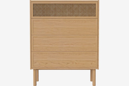 Komoda Bolia Cana Dresser H113 cm - dąb