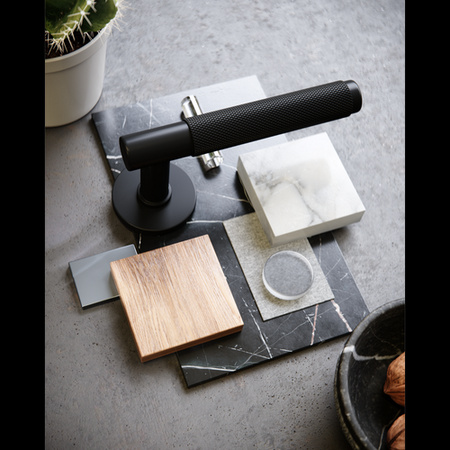 Klamka Corona Time Slim R, czarna