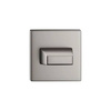 Rozeta Corona - Kwadratowa do WC slim, Q SL gunmetal