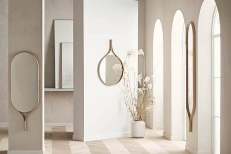 Lustro Bolia Racquet floor mirror - dąb czarny