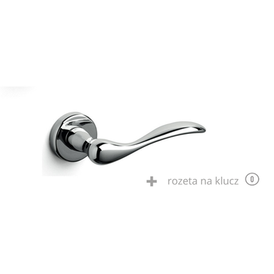 Klamka Olivari Siena chrom + rozeta na klucz