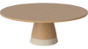 Stolik kawowy Bolia Piro Coffee Table Ø90cm dąb fornir / trawertyn