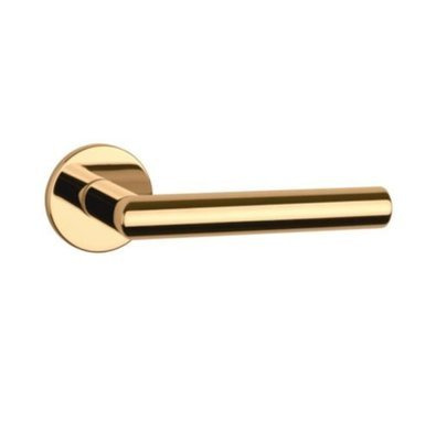 Klamka Aprile Arabis Slim R 7mm - złoty polerowany PVD