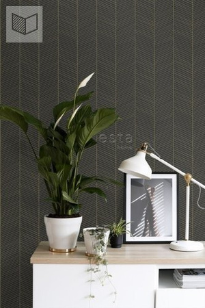 Tapeta Esta Home Black&White with a splash of gold - 139136