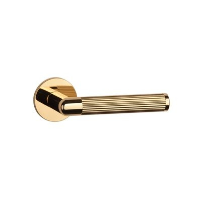 Klamka Aprile Lobelia Slim 5mm R - złota