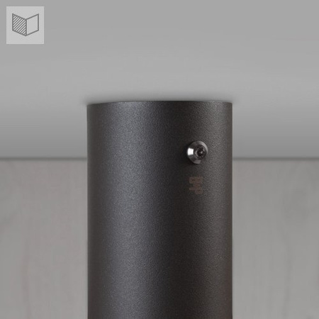 Reflektor Buster + Punch Exhaust linear grafit/srebrny