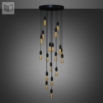 Lampa wisząca Buster+Punch Heavy Metal Chandelier Cascade