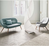 Fotel Bolia Philippa armchair Linea - light grey