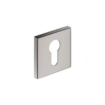 Rozeta Corona Slim - Kwadratowa na wkładkę slim, Q SL gunmetal